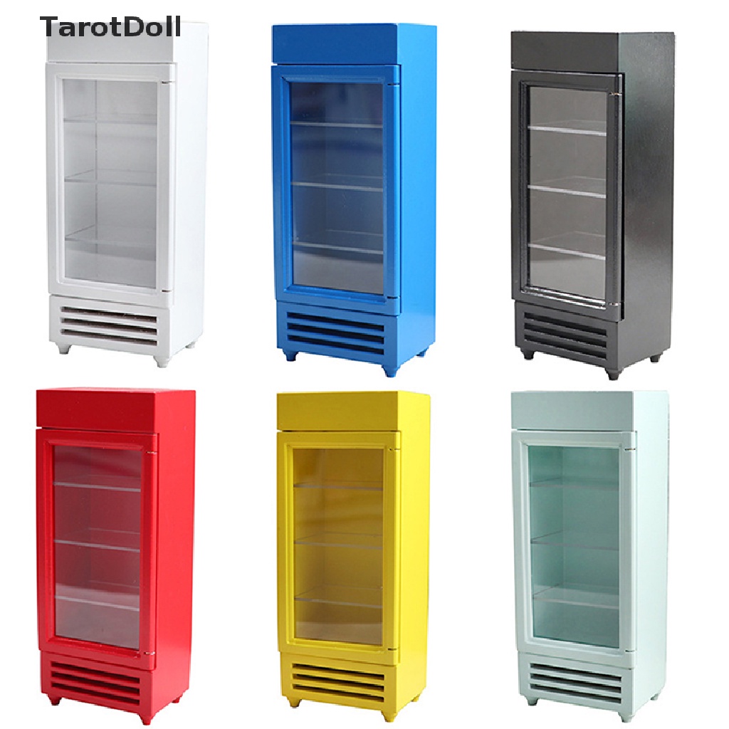 Tủ Lạnh Mini Trang Trí Nhà Búp Bê 1 / 12