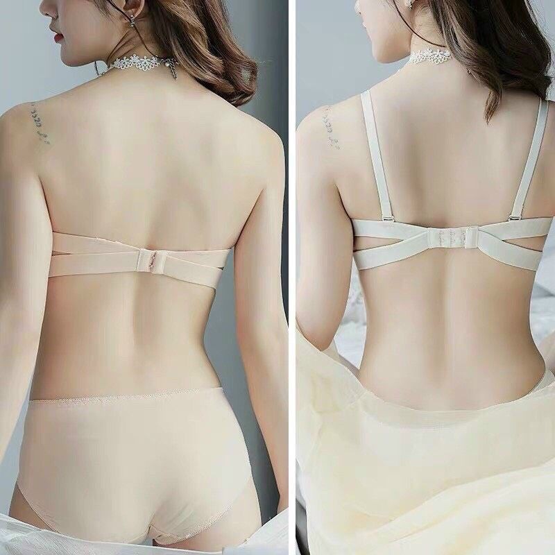 Áo bra cúp ngực viền ren hàng QC