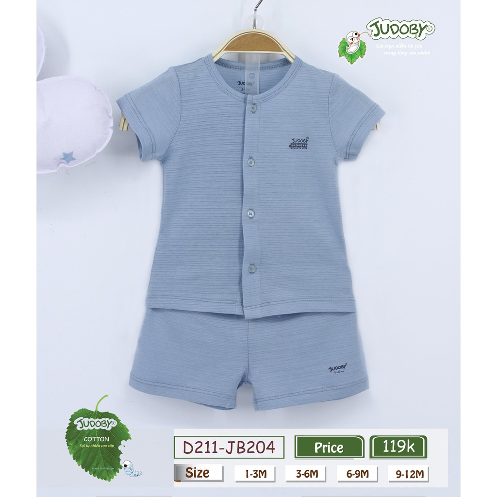 Judoby - Bộ ss cài giữa thông hơi siêu mềm