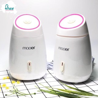 Máy xông mặt thảo dược mooer có khoang chứa hoa qủa tự nhiên độc lập