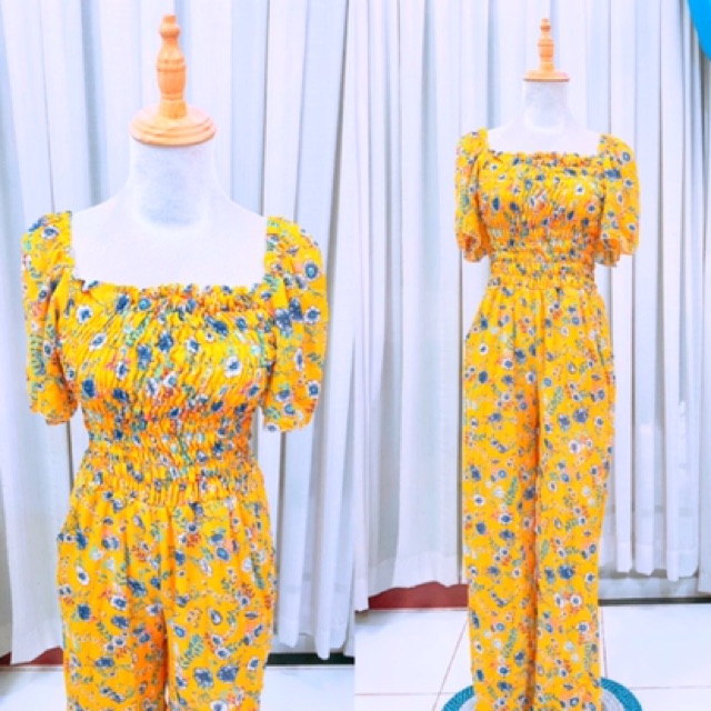Sale jum hoa vàng ống suông