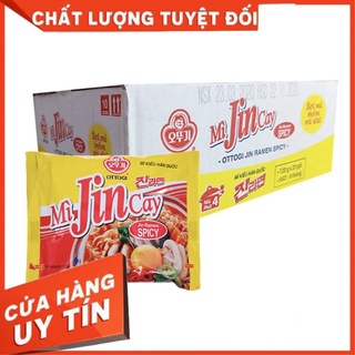 (SIÊU RẺ) (DEAL XỊN- GIÁ RẺ) New -  Thùng 20 gói mì Jin Ramen cay Ottogi 120g - Siêu hot.