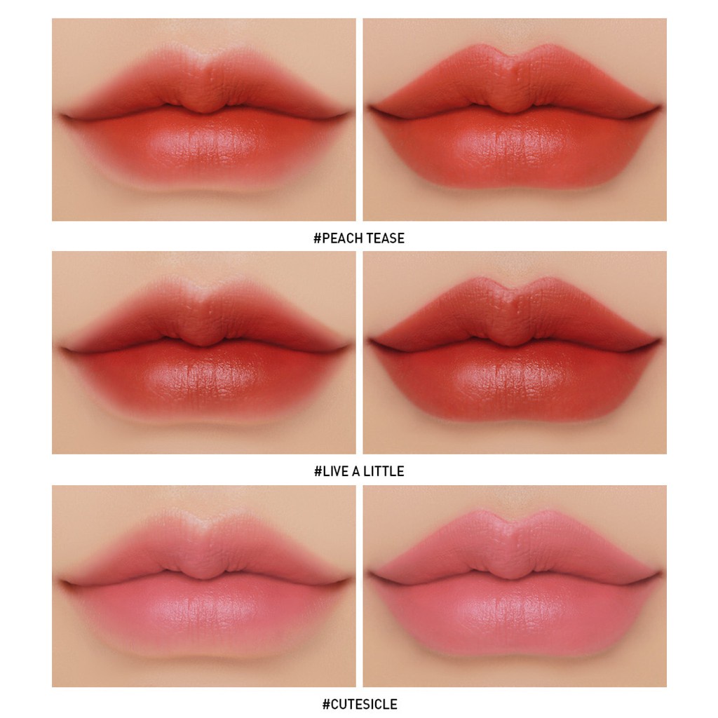 Son Kem Lì, Lên Màu Chuẩn 3CE Velvet Lip Tint 4g