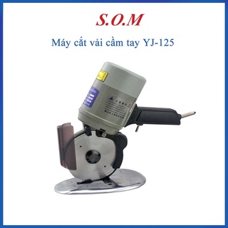 Máy cắt vải cầm tay đĩa dao 125mm hiệu lejiang > yj-125 cắt tất cả các loại vải