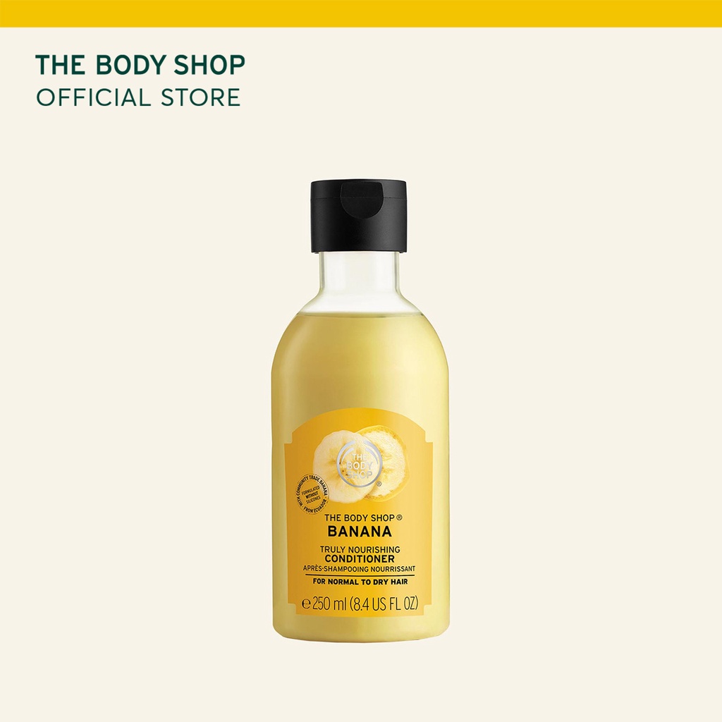 Dầu xả The Body Shop Banana Truly Nourishing Conditioner 250ml