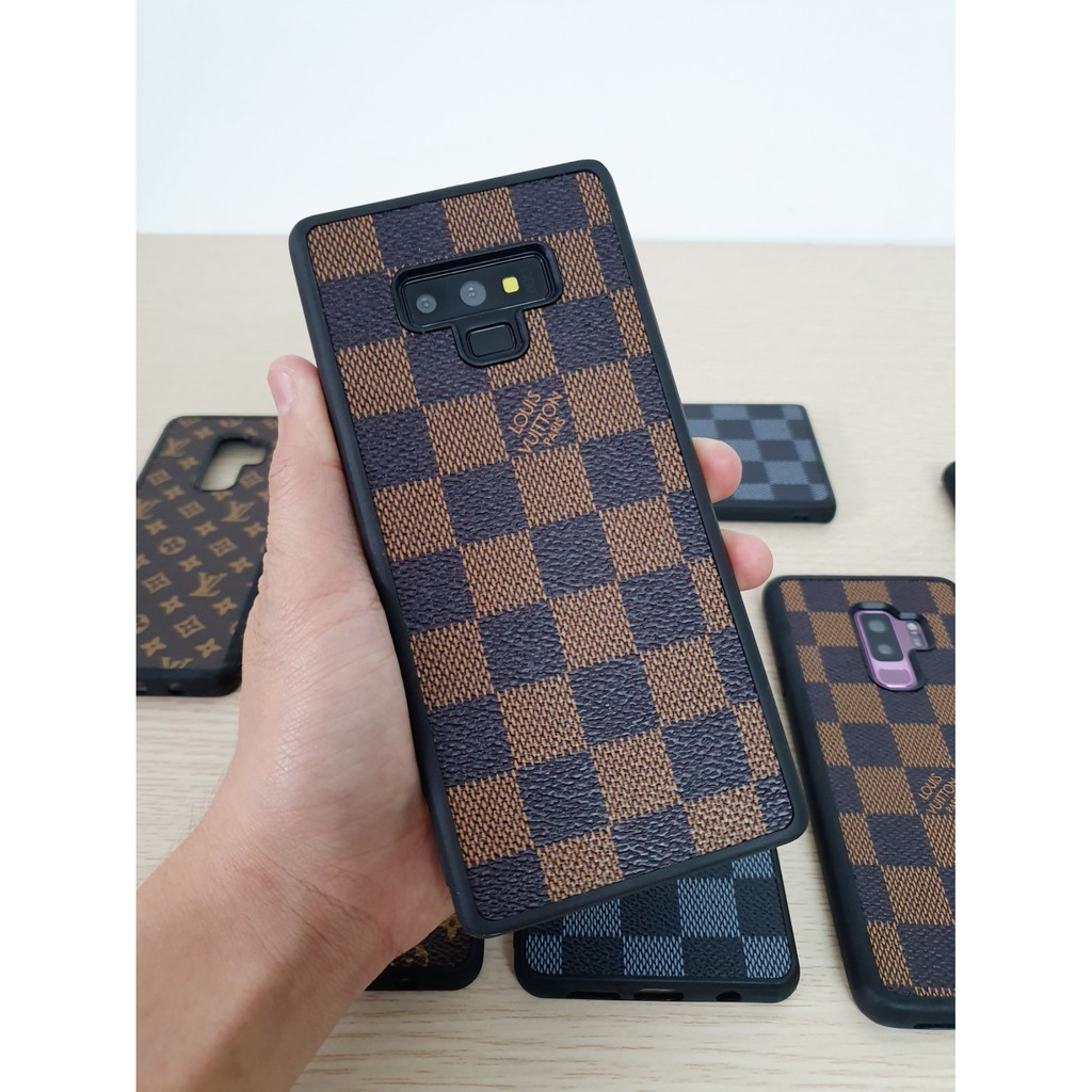 Ốp LV Samsung Note 8,Note 9 ,S9 Plus,S10,S10 Plus họa tiết caro, hoa sao da cao cấp rẻ đẹp | BigBuy360 - bigbuy360.vn