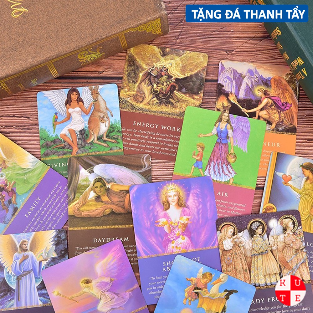 Bài Oracle Daily Guidance From Your Angel 44 Lá Tặng Đá Thanh Tẩy C193