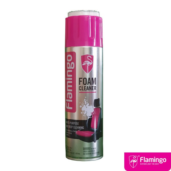 Bình vệ sinh ghế da - nội thất ô tô flamingo f002 650ml hãng phân phối - ảnh sản phẩm 1