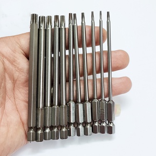 Bộ 11 Đầu Vít Hoa Thị Dài 10cm