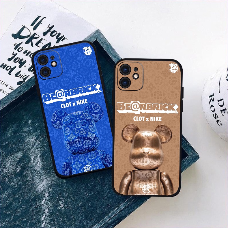Vỏ ốp Bearbrick CN chống sốc cho iPhone 6/6pl/6s/6spl/7/7pl/8/8pl/x/xs/11/12/13/pro/max - Chinchincase