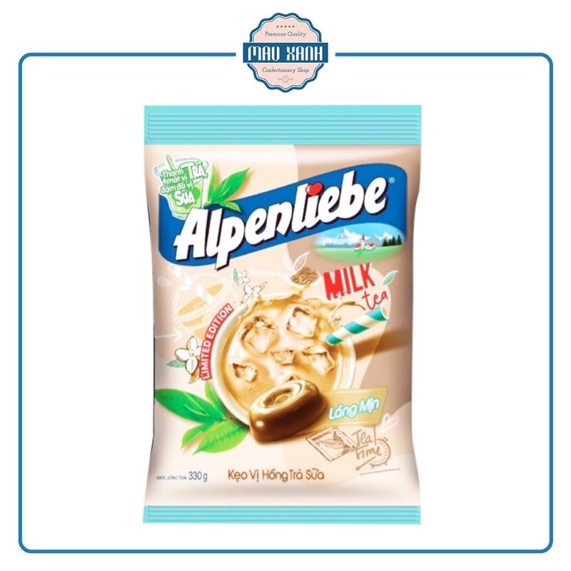 🍬🍬 KẸO ALPENLIEBE HỒNG TRÀ SỮA VÀ TRÀ BƯỞI MẬT ONG🍬🍬