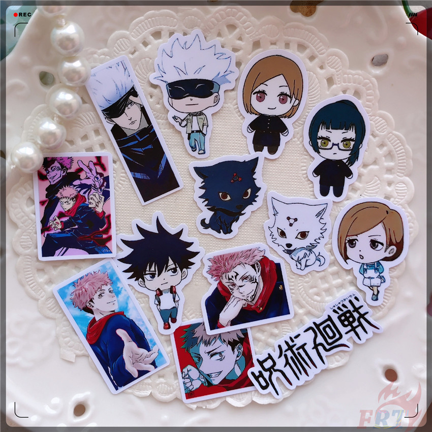 40 nhãn dán hoạt hình Jujutsu Kaisen Q-1 Itadori Yuji Fushiguro Megumi Gojo Satoru trang trí sổ tay/album/nhật ký DIY