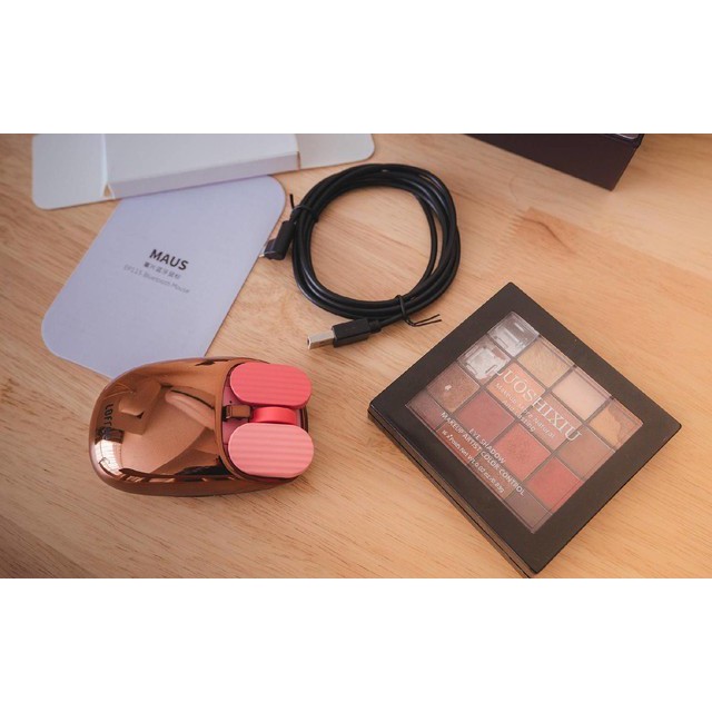 Chuột cơ Lofree MakeUp Bloom Rose Gold