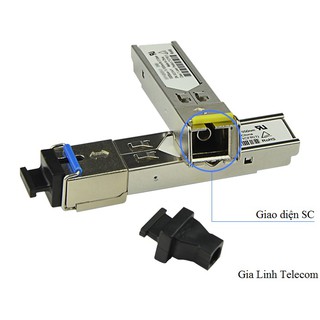 Module SFP SC 1FO 1.25Gbps Single Mode 20KM - Modul 1 sợi quang