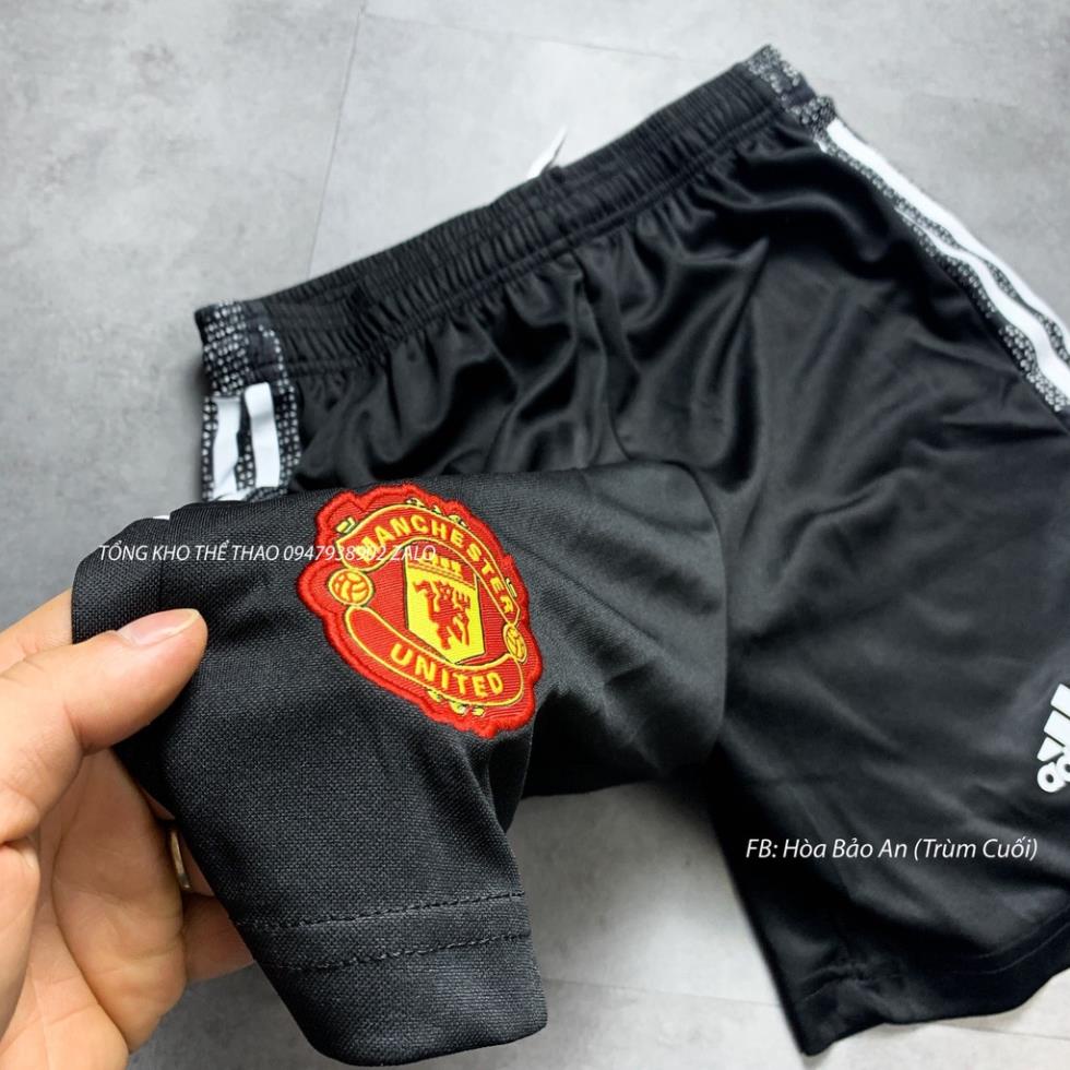 Set Bộ Thể Thao Nam Quần Áo Đá Banh MU Training Màu Đỏ Vải Thái Chuẩn Áo Thi Đấu - Quần Áo Bóng Đá M