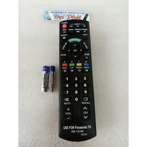 Điều Khiển Tivi Panasonic RM - 1020M (Hàng Thường )