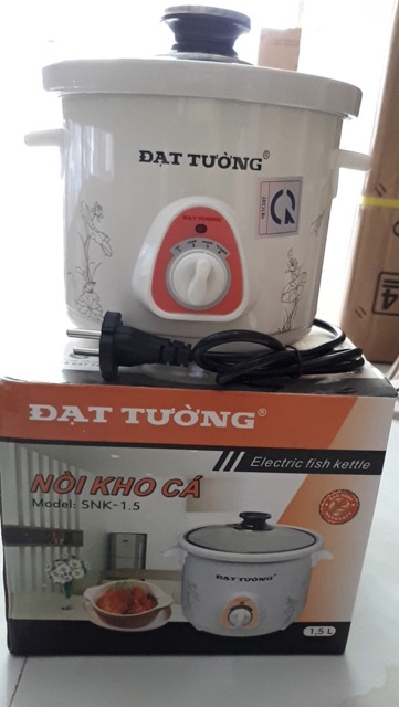 ❤️[Free Ship 50k] Nồi Kho Cá-Nấu Cháo Chậm Đa Năng Đạt Tường 1,5l-2,5l