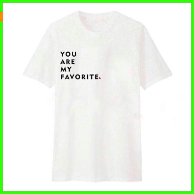 Áo Thun Tay Lỡ YOU ARE MY FAVORITE Unisex áo thun style hàn quốc,phong cách,chất liệu thoáng mát