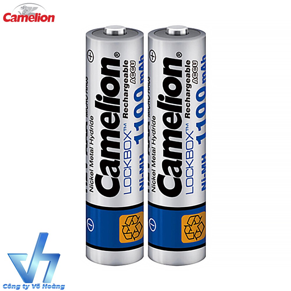 Bộ 4 pin sạc Camelion 1100mAh AAA (tem Hợp Lực)