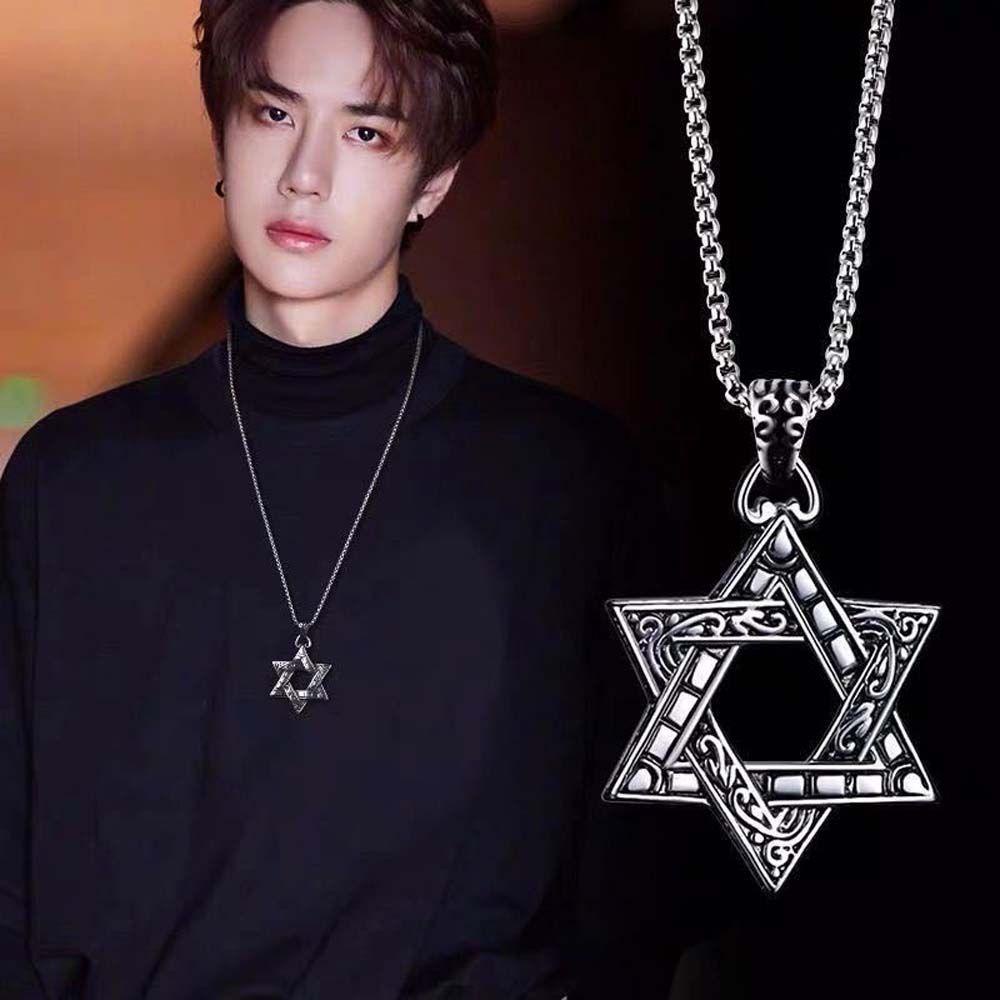 Vòng cổ Họa Tiết Hình Học Phong Cách Hip Hop Thời Trang Cho Nam