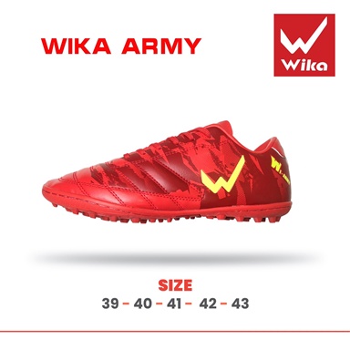 Giày bóng đá Wika Army thiết kế mới cổ chun êm mềm độ co dãn tuyệt vời giúp ôm sát cổ chân