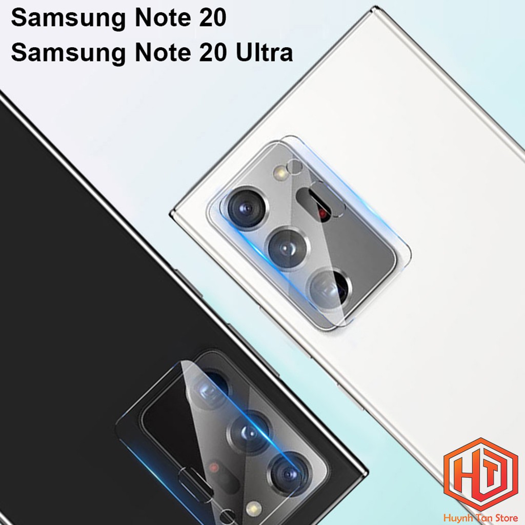 Kính cường lực Camera Samsung Note 20 , Note 20 Ultra 5G, S22, S22 Plus 5G trong suốt vát 2,5D