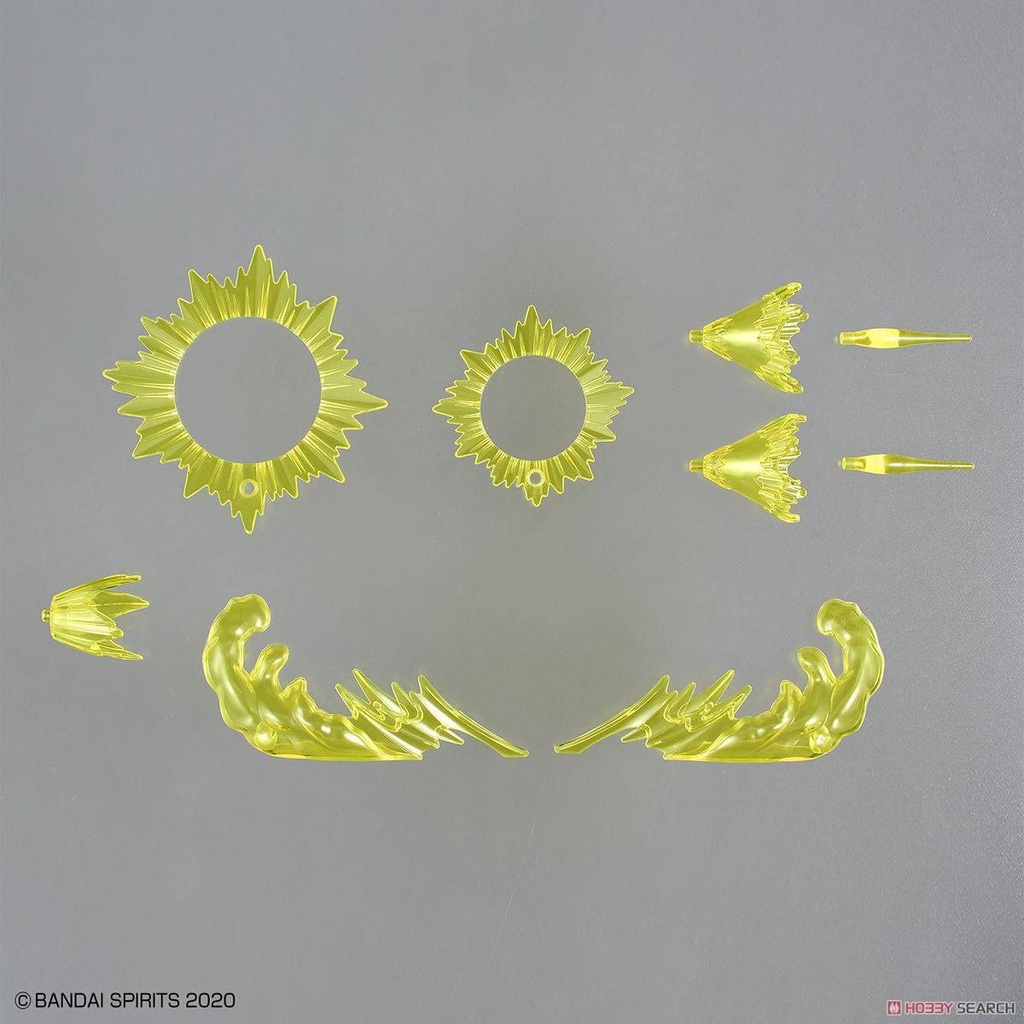 Phụ Kiện mô hinh CUSTOMIZE EFFECT (ACTION IMAGE Ver.) [YELLOW] Bandai