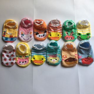 Tất hài ren chống trợt set 5 đôi