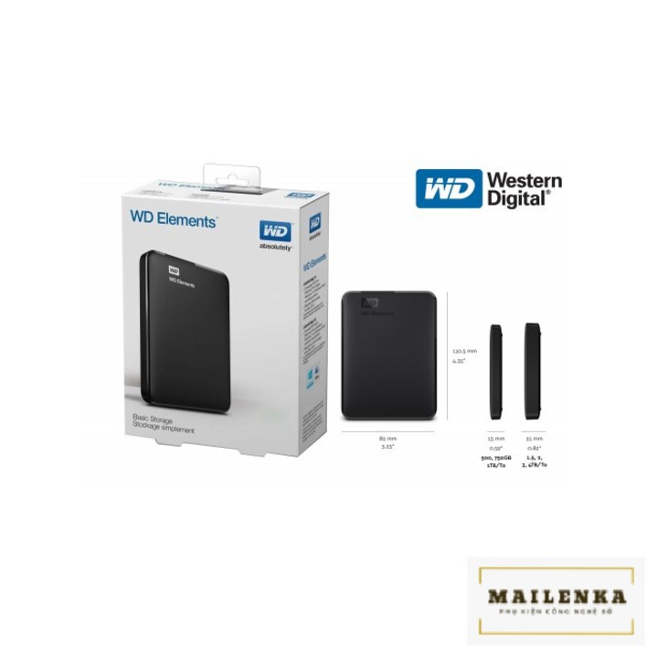 10 Hộp đựng ổ cứng western 2.5 inch usb 3.0 | HDD box WESTERN Chuẩn Sata 2.5 - Usb 3.0