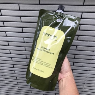 Kem hấp phục hồi tóc Collagen Sophia Platinum 450ml