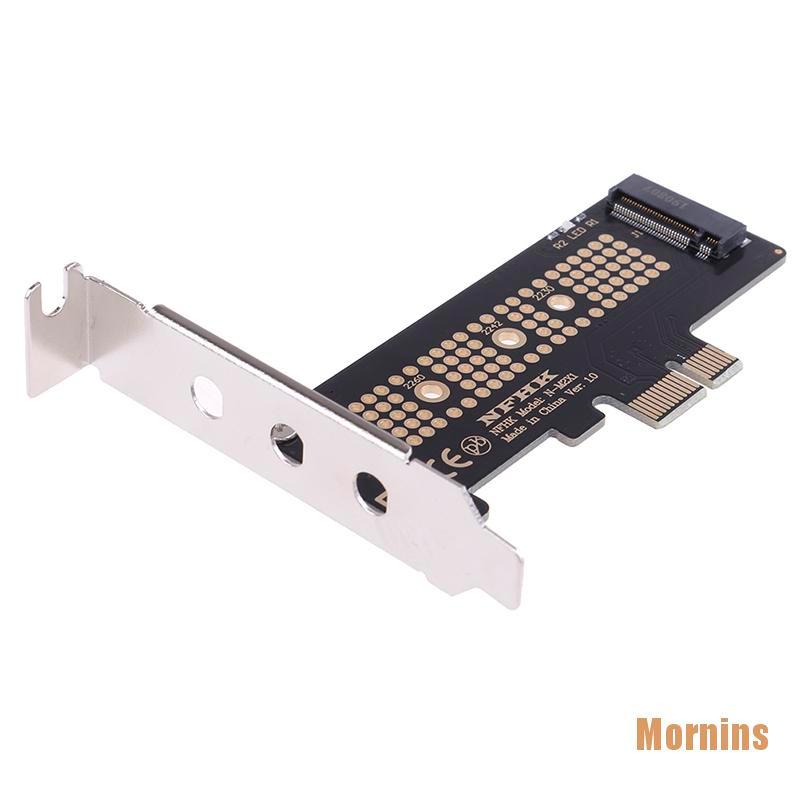 Card Chuyển Đổi Mornin Nvme Pcie M.2 Ngff Ssd Sang Pcie X1 To M.2 Kèm Phụ Kiện