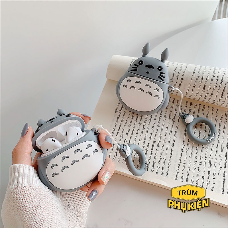 Case bao Airpods 1/2 Totoro đựng tai nghe không dây i11 i12 i18 i100