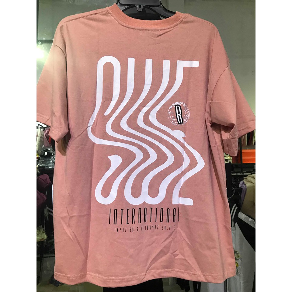 ÁO THUN SWE HỒNG PHONG CÁCH UNISEX KÈM ẢNH THẬT ( GIN STORE )