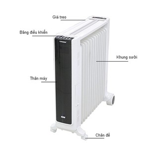 Lò sưởi dầu Tiross TS9213