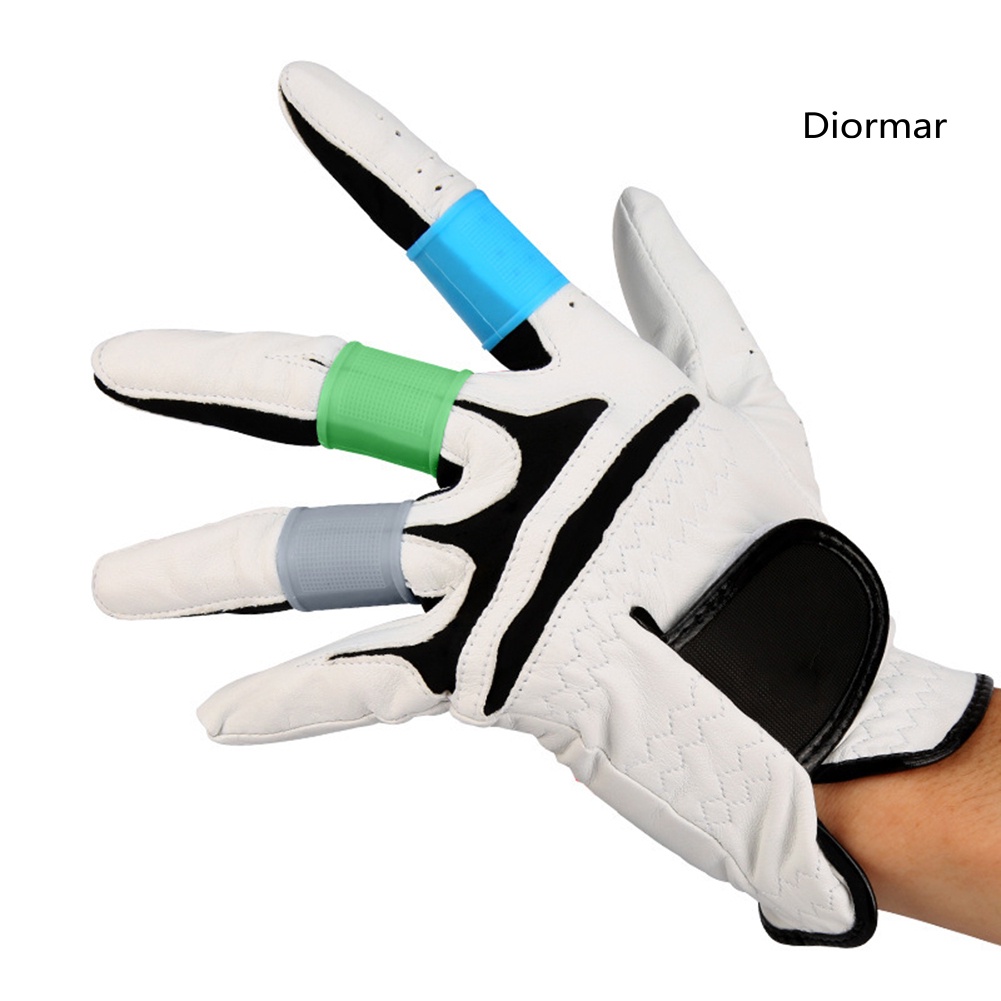 Set 8 bọc bảo vệ ngón tay chơi golf bằng silicone nhiều màu sắc unisex