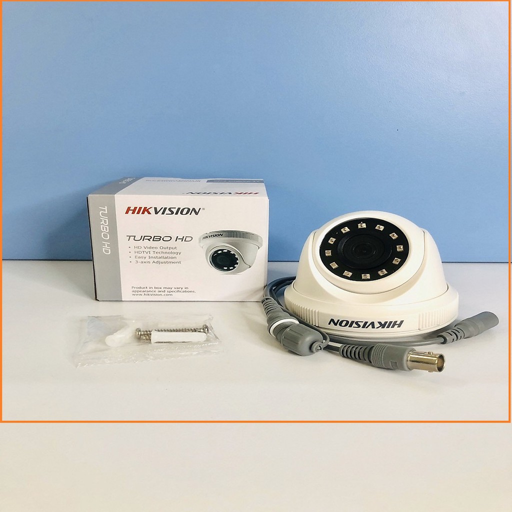 Camera HDTVI Dome 2MP HIKVISION DS-2CE56B2-IPF CAMERA BÁN CẦU-  PHÂN GIẢI CAO - 2.0 Megapixel HIKVISION DS-​2CE56B2-IPF