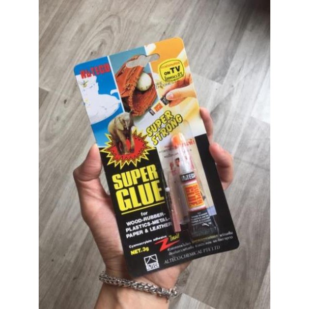 [CAM KẾT SIÊU DÍNH] Keo Siêu Dính Super Glue (Made in Indonesia)