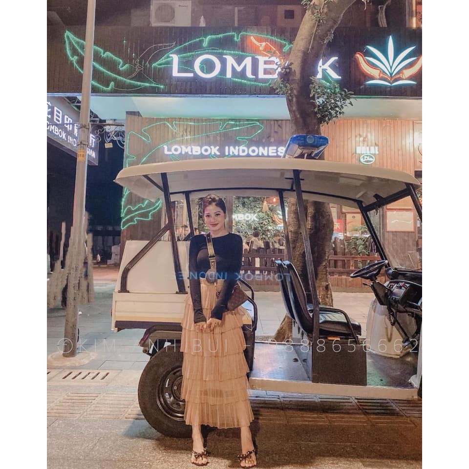 Chân váy  maxi nhiều tầng mã 612(kèm video,ảnh thật) | BigBuy360 - bigbuy360.vn