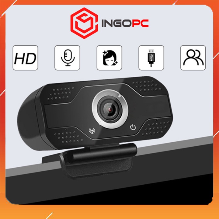 Webcam Máy Tính Có Mic Full HD 1080P Siêu Nét, Camera Học Online, Livestream Chính Hãng Giá Rẻ - Bảo Hành 1 Đổi 1. | BigBuy360 - bigbuy360.vn