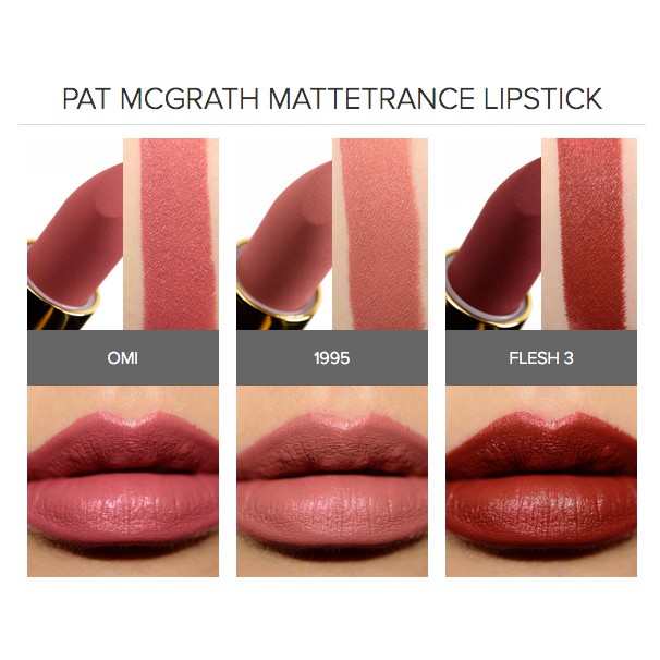 (bill Sephora) son PAT MCGRATH LABS LUST: Mini MatteTrance™ Trio