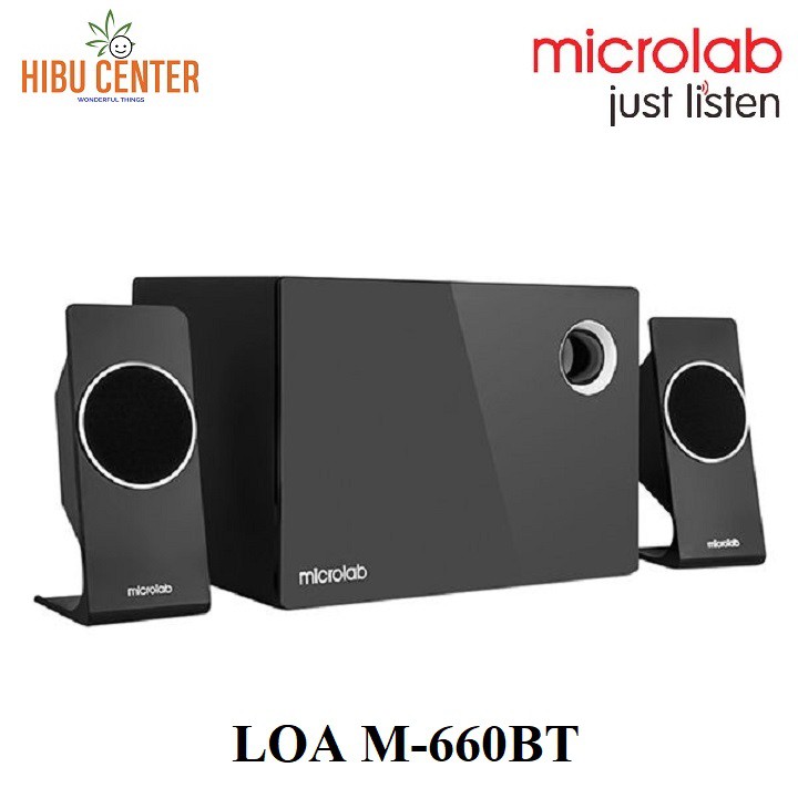 Loa Vi Tính Kết Nối Bluetooth MICROLAB M-660BT/2.1 Hàng Chính Hãng