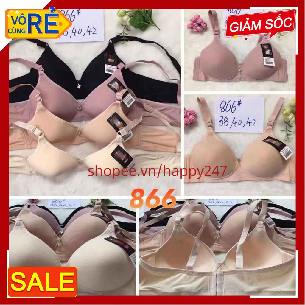 Aó ngực nữ mút mỏng không gọng thông hơi A866 big size quả to cho người ngực to ngực bầu người béo chất đẹp | BigBuy360 - bigbuy360.vn