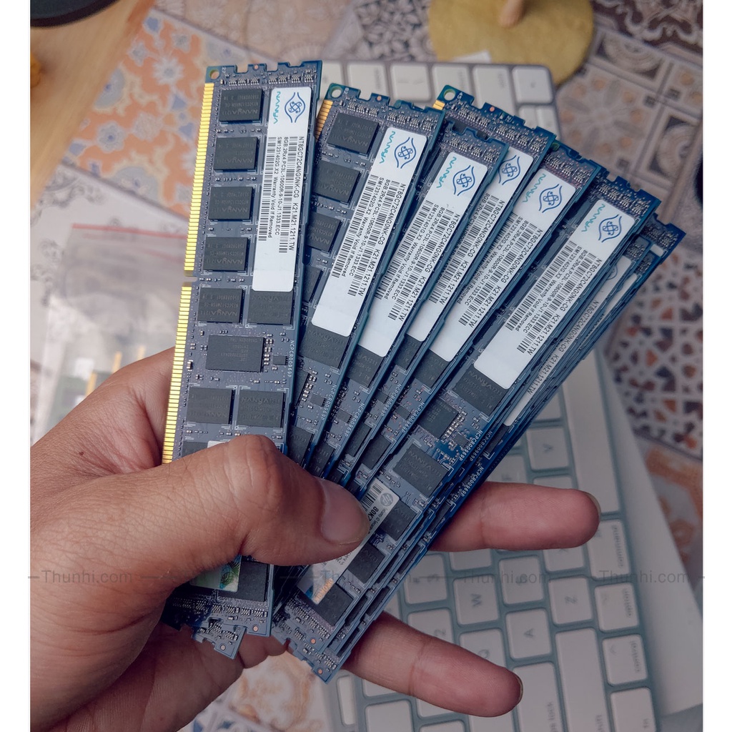 Ram ECC Desktop DDR3L NANYA 8gb 1333MHz, Ram server, Ram cho máy chủ