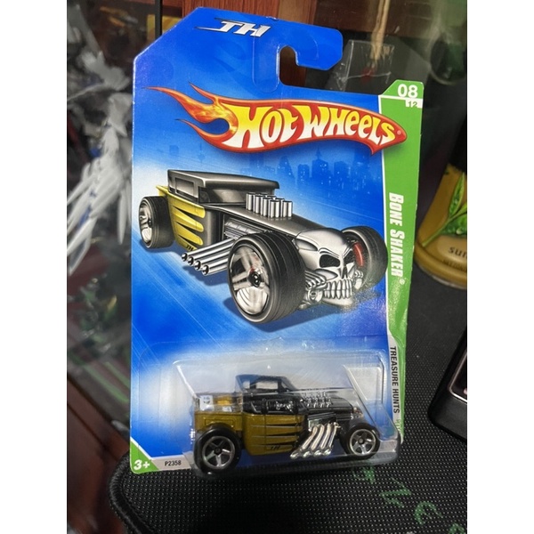 Xe mô hình Hot Wheels 1/64 Bone Shaker series 2010
