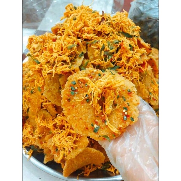 Túi 250gr/500gr Cơm cháy mắm lắc khô gà thơm ngon,giòn tan