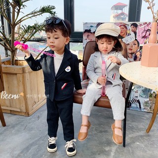 Bộ vest bé trai bé gái Beemo | Hàng cao cấp