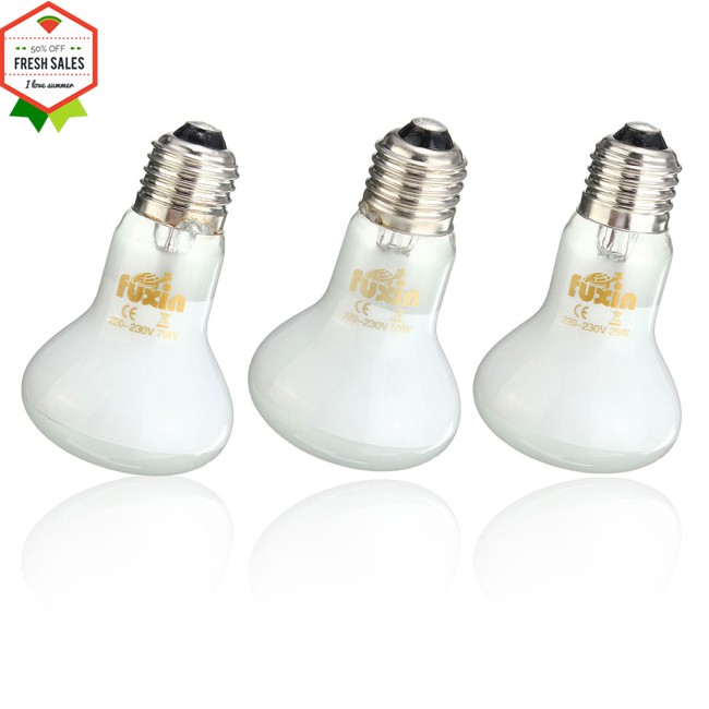 1 Đèn Sưởi Ấm 25w / 50w / 75w Uva Cho Bò Sát