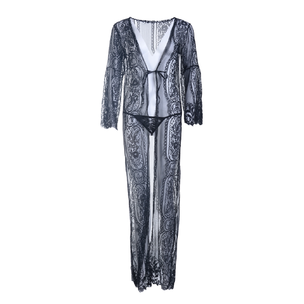 Áo choàng bikini phối ren thời trang cho nữ | BigBuy360 - bigbuy360.vn