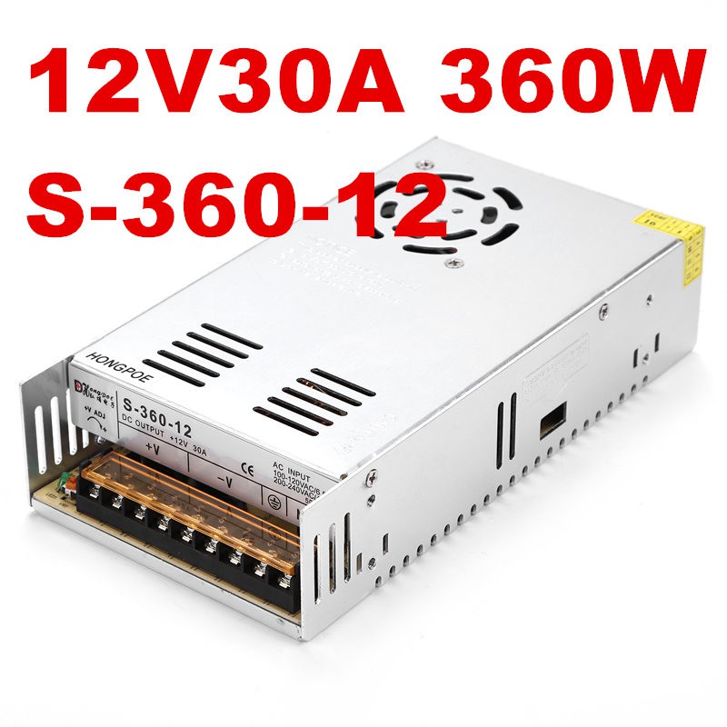 Bộ nguồn 12V SMPS12 V AC-DC 220V TO12 V 1A 2A 3A 5A 10A 20A 30A Bộ nguồn chuyển mạch SMPS