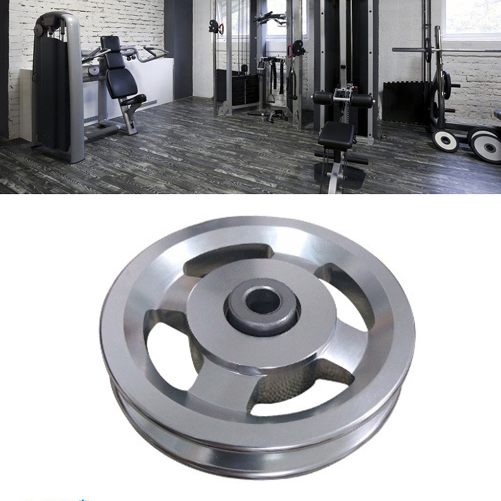 Bánh Xe Ròng Rọc Bằng Hợp Kim Nhôm Thay Thế Tiện Dụng Cho Thiết Bị Tập Thể Hình